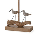 Piper Bird Table Lamps With Brown Shade (Set of 2) - Brown Sand