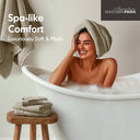 800GSM - 8 Piece Antimicrobial Towel Set - Beige - Madison Park Signature - Towel Sets - Elite Enclave Home