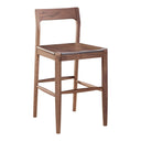Owing - Counter Stool - Natural Walnut - Moe's Home Collection - Counter Height (24" - 27") - Elite Enclave Home