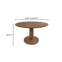 Clark - Dining Table - Brown - Moe's Home Collection - Dining Tables - Elite Enclave Home