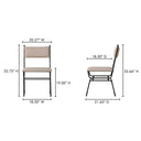 Posta - Dining Chair - Beige - Moe's Home Collection - Side Chairs - Elite Enclave Home