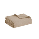 Gauze - 100% Cotton Lightweight Blanket - Beige