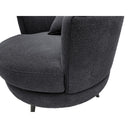 Harper - Swivel Chair - Dark Gray - Chapel Hill - Swivel Chairs - Elite Enclave Home
