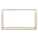 Redmond - Sofa Counter Table - Gold / White