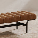 Harrison - Bench - Tan - Moe's Home Collection - Upholstered Benches - Elite Enclave Home