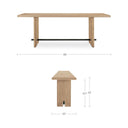 Madison - Console Table - Light Brown - Moe's Home Collection - Console Tables - Elite Enclave Home