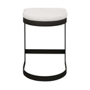 Maude - Outdoor Counter Stool - White / Black