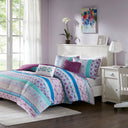Joni - Comforter Set - Purple