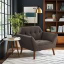 Newport - Lounge Chair - Charcoal