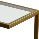 Musing - Accent Table - Brushed Brass
