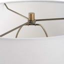 Acosta - Ribbed Table Lamp - Gray - Uttermost - Table Lamps- Elite Enclave Home