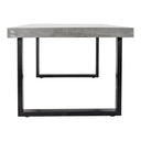 Jedrik - Large Outdoor Dining Table - Cement - Moe's Home Collection - Dining Tables - Elite Enclave Home