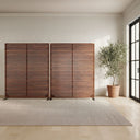 Damani - Screen - Brown - Moe's Home Collection - Room Dividers - Elite Enclave Home