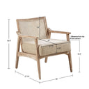 Kelly - Accent Chair - Light Brown - INK+IVY - Accent Chairs - Elite Enclave Home