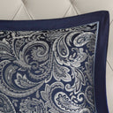 Aubrey - King 12 Piece Complete Bed Set - Navy