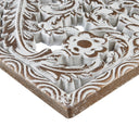 Botanical Panel - Botanical Panel Distressed Carved 2 - Piece Wall Decor Set - Antique Brown - Madison Park - Wall Decor - Elite Enclave Home