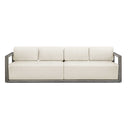 Remsen - Outdoor Sofa - White / Brown