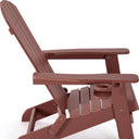 Heavy Duty Plastic Adirondack Chair - Brick Red