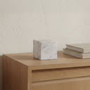 Cora - Cube Tabletop Accent - White - Moe's Home Collection - Table Accents - Elite Enclave Home