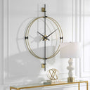 Time Flies Modern Wall Clock – sleek modern design with minimalist face