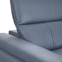Alea - Leather Power Recliner Sofa - Smoke Blue - Classic Home - Reclining Sofas- Elite Enclave Home