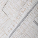 Redondo - Coastal Wood Wall Decor - Pearl Silver
