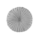 Loretta - Round Floor Pillow Cushion - Gray - Intelligent Design - Throw Pillows - Elite Enclave Home