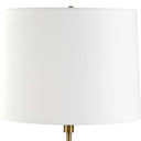 Caronia - Coral Buffet Lamp - Brass / Gold / White - Uttermost - Table Lamps- Elite Enclave Home