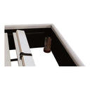 Luzon - King Bed - Wheat - Moe's Home Collection - Upholstered Beds - Elite Enclave Home