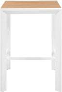 Nizuc - Outdoor Patio Square Bar Table - Meridian Furniture - Bar Tables- Elite Enclave Home