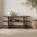 Casey - Small Standard Bookcase - Dark Brown - Moe's Home Collection - Standard Bookcases - Elite Enclave Home