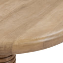 Ilaria - Reclaimed Wood Round Coffee Table - Sand Washed - Classic Home - Coffee Tables - Elite Enclave Home