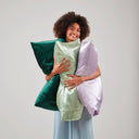 Satin - Pillowcases (Set of 2) Queen - Black