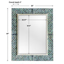 Makaria - Coastal Mirror - Blue