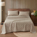 Flannel - King 100% Flannel Printed Sheet Set - Stag Head