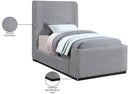 Oliver - Bed - Meridian Furniture - Upholstered Beds - Elite Enclave Home