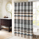 Princeton - Shower Curtain - Blue - Madison Park - Shower Curtains - Elite Enclave Home