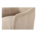 Drava - Rolling Dining Chair - Beige - Moe's Home Collection - Arm Chairs - Elite Enclave Home