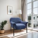 Sabrina - Accent Chair - Navy Blue - Chapel Hill - Accent Chairs - Elite Enclave Home