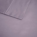 600 Thread Count - Cooling Cotton Blend 4 Piece Full Sheet Set - Purple