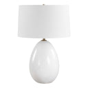 Avery - Glaze Table Lamp - White