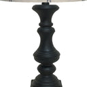 With White Drum Shade - Black