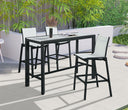 Nizuc - Outdoor Patio Rectangle Bar Table - Meridian Furniture - Bar Tables- Elite Enclave Home