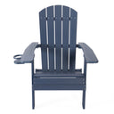 Heavy Duty Plastic Adirondack Chair - Navy Blue
