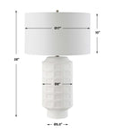 Window - Table Lamp - Pane White