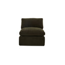 Cates - Slipper Chair - Dark Green - Moe's Home Collection - Armless Chairs - Elite Enclave Home