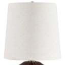 Allemand - Glaze Table Lamp - Ruby Red