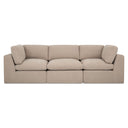 Cates - Modular Sofa - Pebble - Moe's Home Collection - Stationary Sofas - Elite Enclave Home