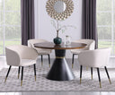 Sheridan - Dining Table - Brown - Meridian Furniture - Dining Tables - Elite Enclave Home