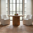 Hansen - Dining Table - Rustic Oak - Moe's Home Collection - Dining Tables - Elite Enclave Home